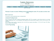 Tablet Screenshot of larmeeassociates.com